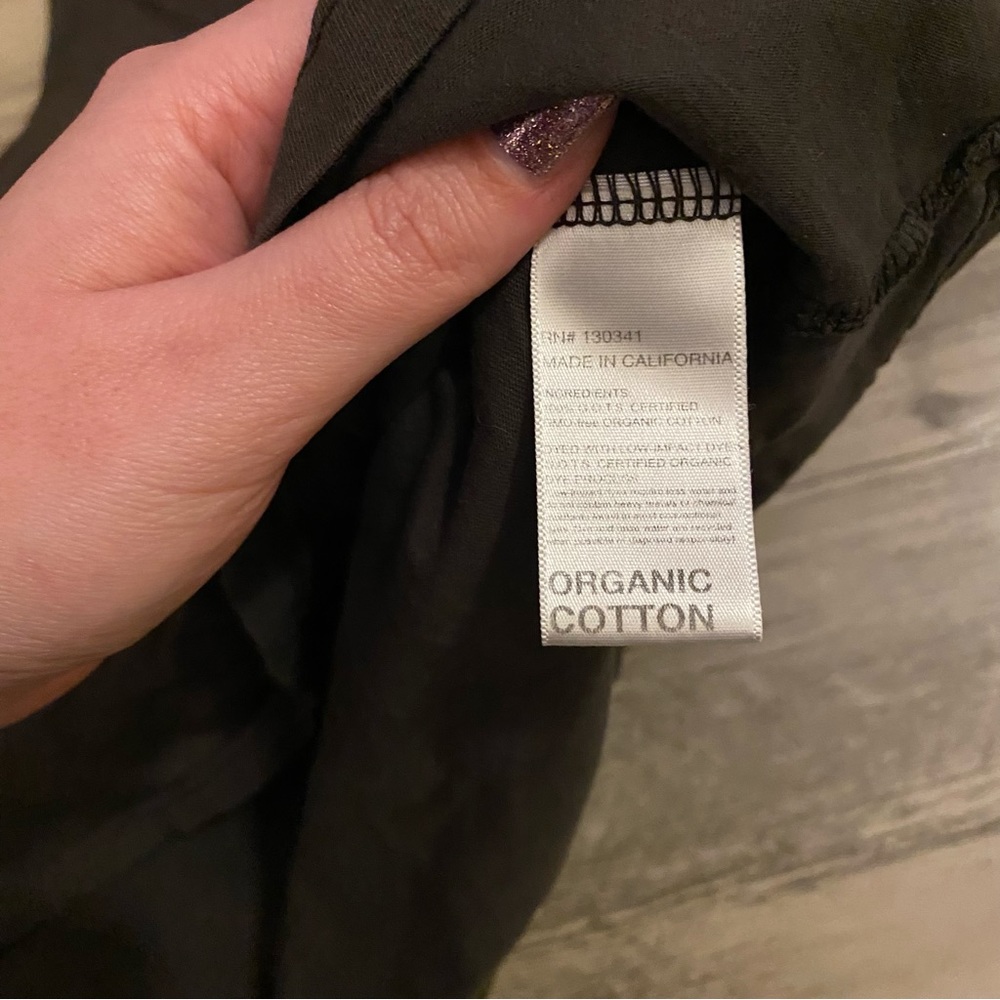 Brown Olive Green Groceries Tank Top - Picture 5 of 6